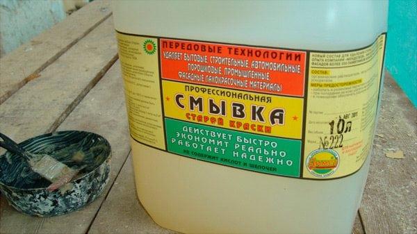 Смывка для старой краски