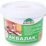 Лак морозостойкий для дерева