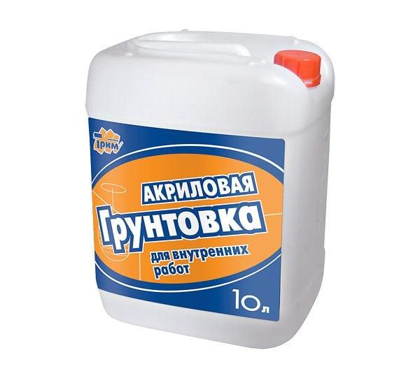 Грунтовка акриловая для стен и потолков 