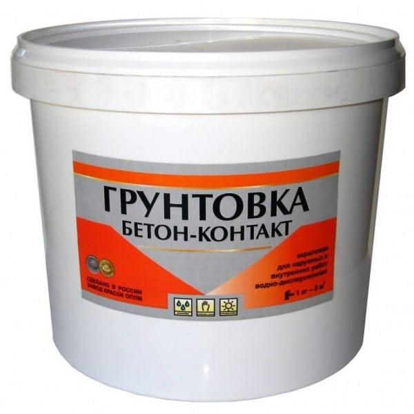 Грунтовка бетон контакт