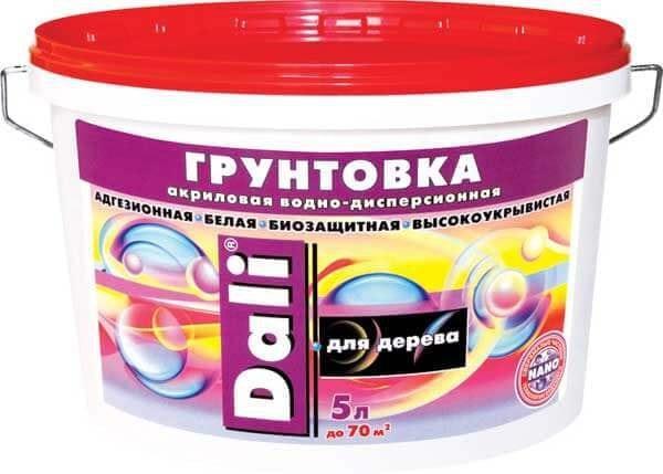 Акриловая грунтовка для дерева