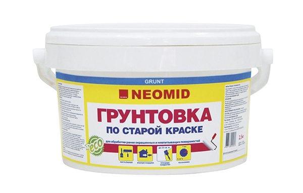 Грунт Neomid по старой краске