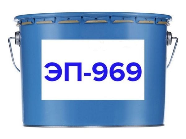 Двухкомпонентная эпоксидная эмаль ЭП-969