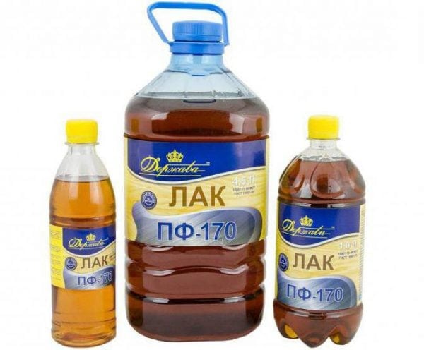 Лак ПФ-170 применяется для приготовления серебрянки