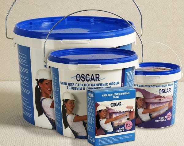 Клей Oskar для стеклообоев в ассортименте