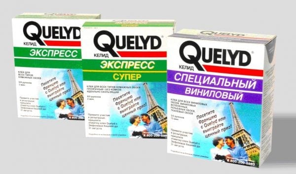 Разновидности клея Quelyd