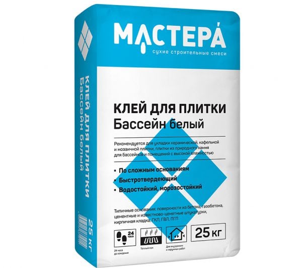 Морозостойкий клей для плитки