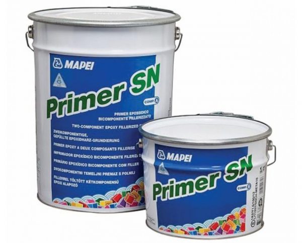 Двухкомпонентная эпоксидная грунтовка без растворителей Primer SN Mapei