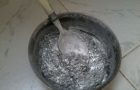 Приготовлеие краски из алюминиевой пудры