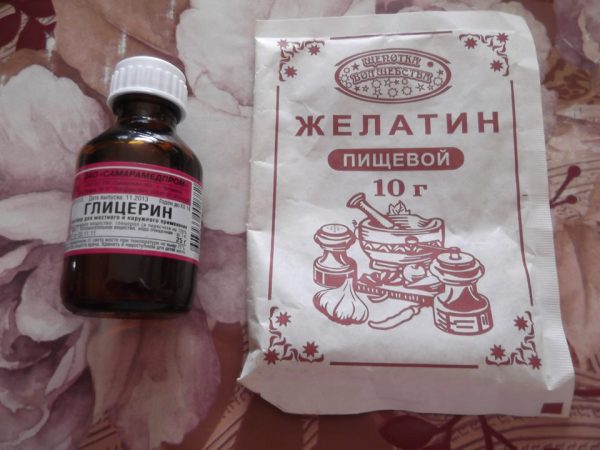 Аналог Элмерса можно сделать из глицерина и желатина