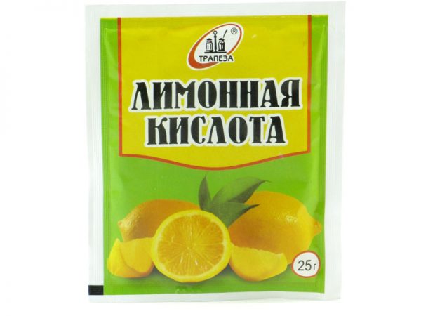 Неплохие результаты дает лимонная кислота
