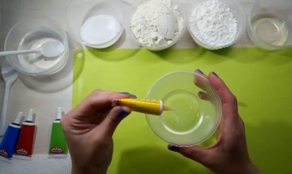 Приготовление из муки и колеров