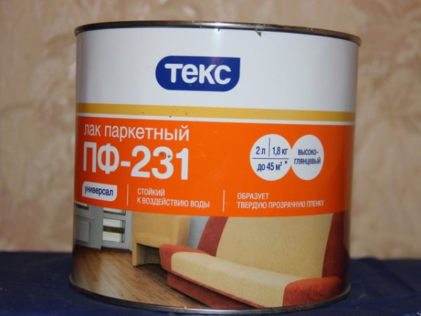 Универсальный паркетный лак