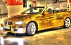 Золотой BMW