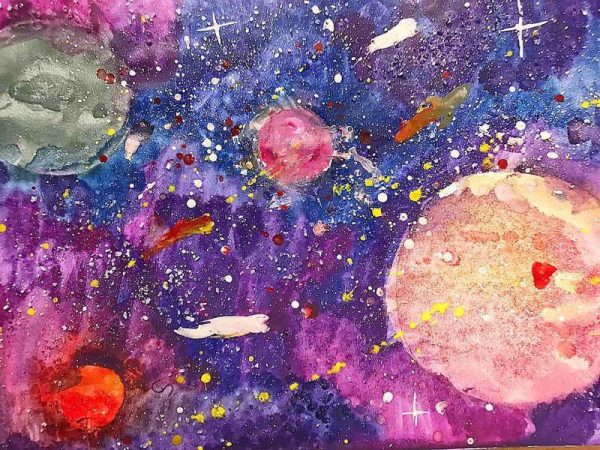 Рисунок космос