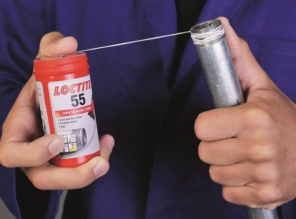 Уплотнительная нить Loctite 55