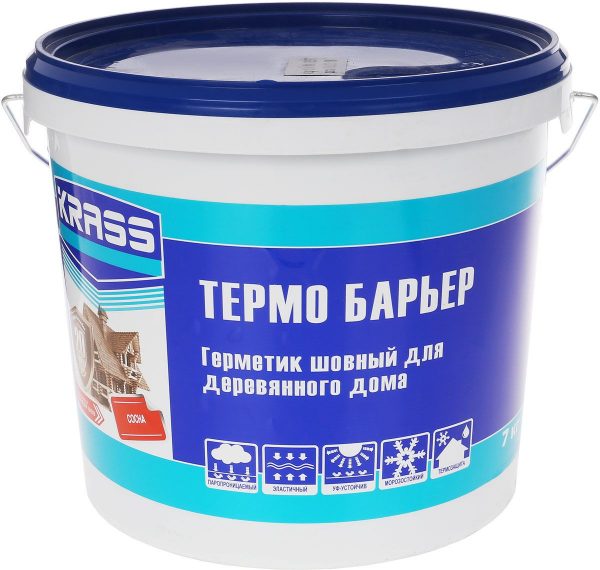 Шовный герметик для деревянных домов Термо Барьер