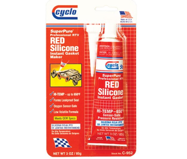 Состав Cyclo RTV Silicone Gasket Sealer Red C952