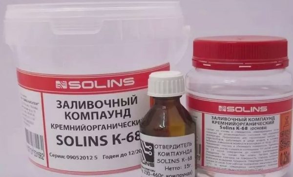 Заливочный компаунд для электроники на силиконовой основе