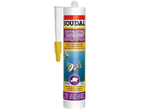 Силикон для аквариумов Soudal Силируб