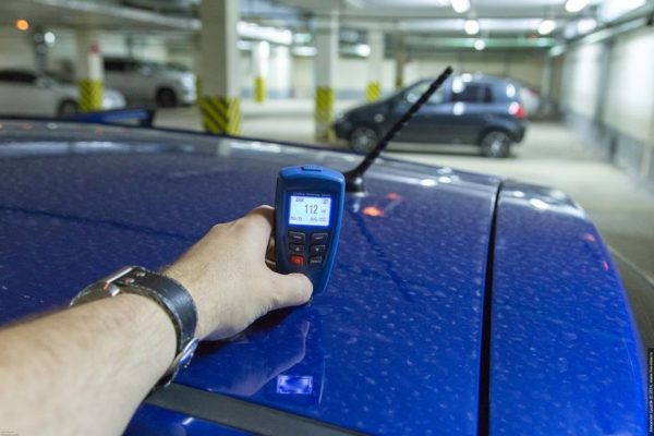 Замер лакокрасочного покрытия автомобиля