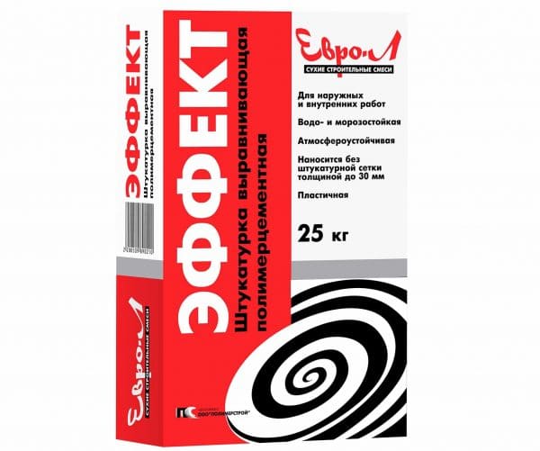 Выравнивающий полимерцементный состав Эффект Евро-Л