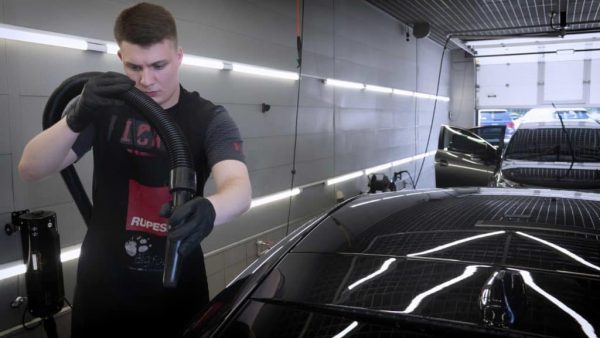 Подготовка автомобиля к мойке