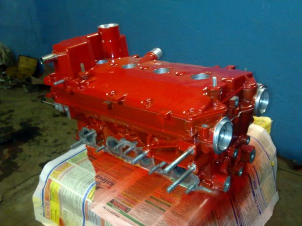 Покраска автомотора