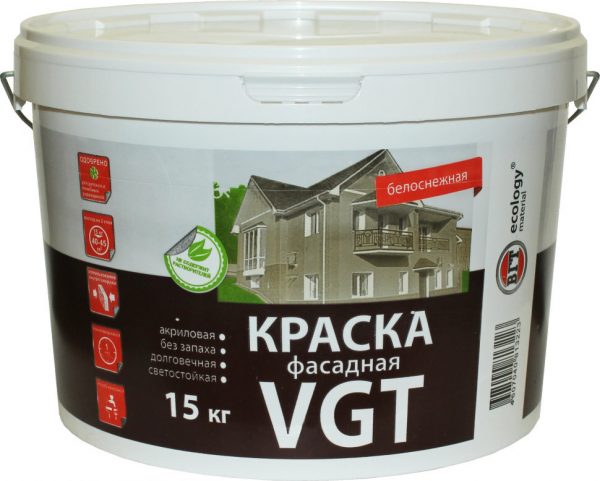 Акриловая краска для фасада