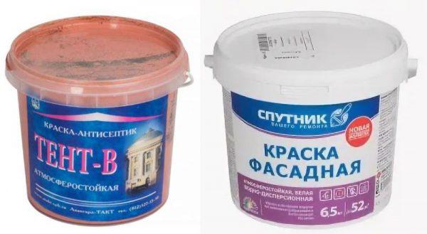 Краска-антисептик «Тент-В» и Спартак