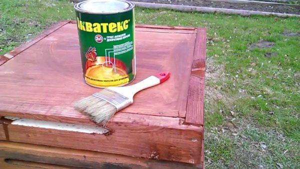 Краска масляная для покраски ульев