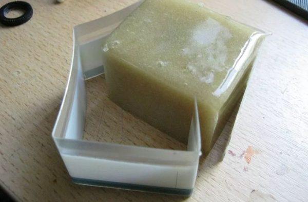 Форма из желатина