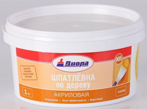Затирки с содержанием акрила