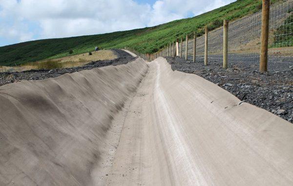 Использование бетонного полотна "Concrete Bend"