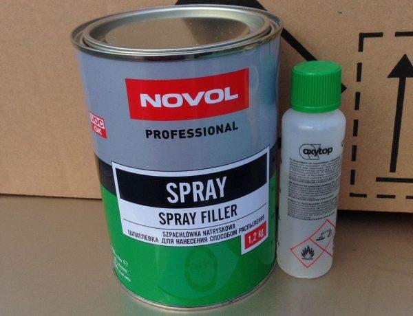 NOVOL Spray шпатлевка жидкая