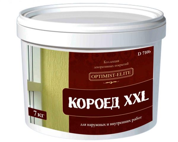 Декоративный фактурный состав Короед