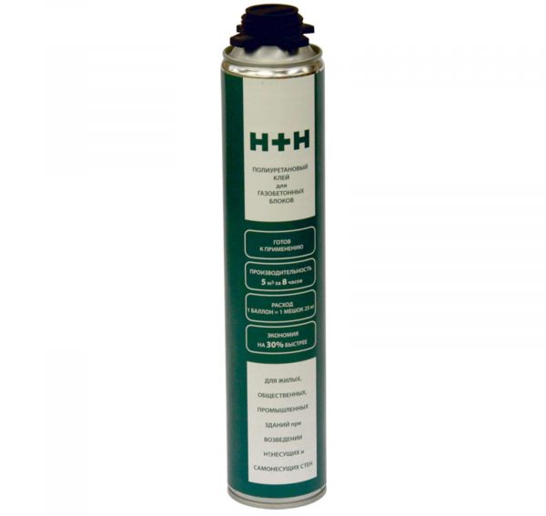 Клей полиуретановый для газобетона H+H Limfix