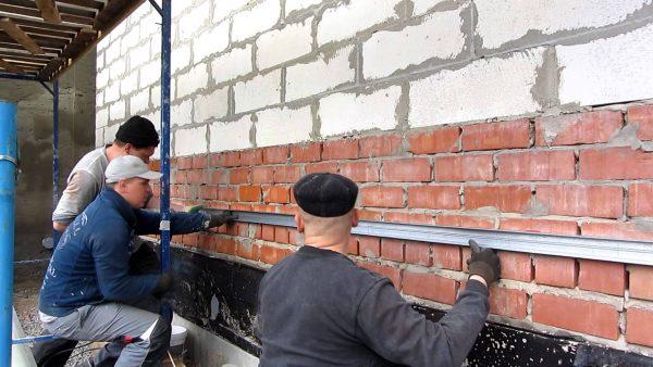 Разметка фасада