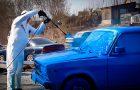 Покраска авто с помощью Керхера