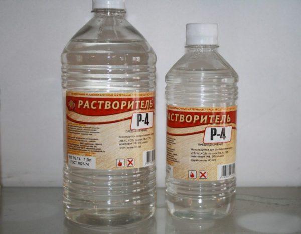 Р-4 в пластиковых бутылках