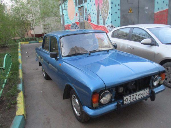 ИЖ Москвич 412 синий металлик