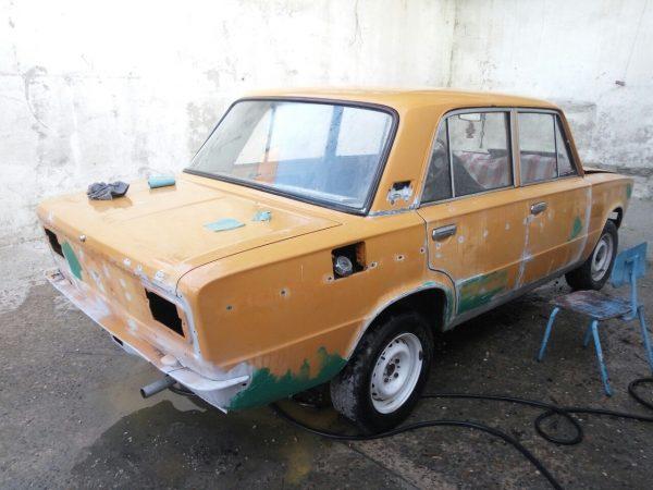 Покраска автомобиля в СССР