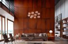 Сталь Corten в интерьере