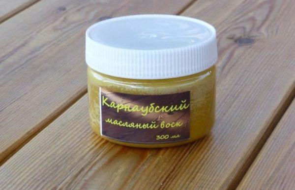 Масляный воск для дерева