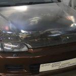 Прозрачный капот для автомобиля