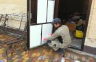 Утепление входной двери