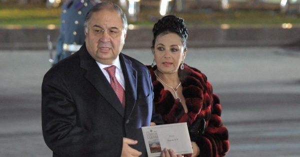 Алишер Усманов и Ирина Винер