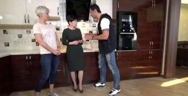 Кухонный гарнитур из массива дерева