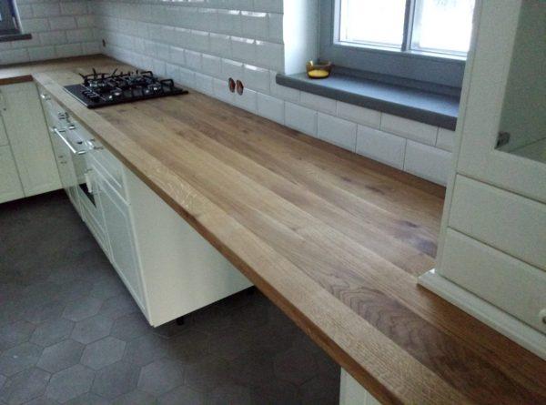 Столешница для кухни из дуба