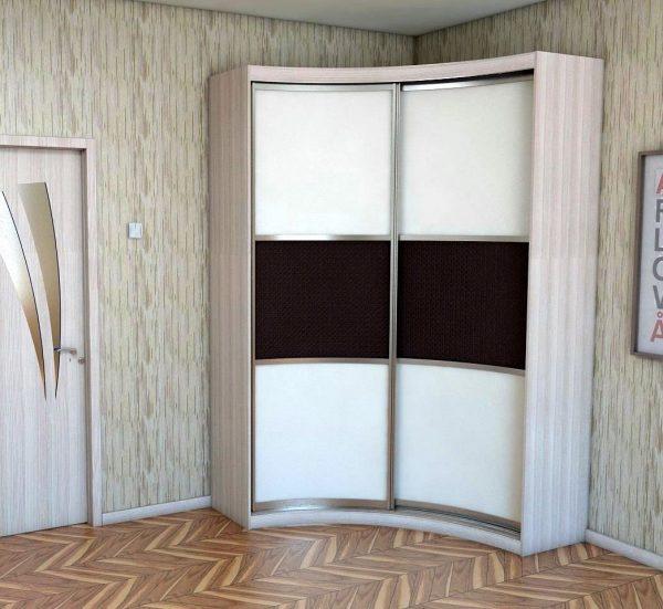 Радиусный шкаф купе